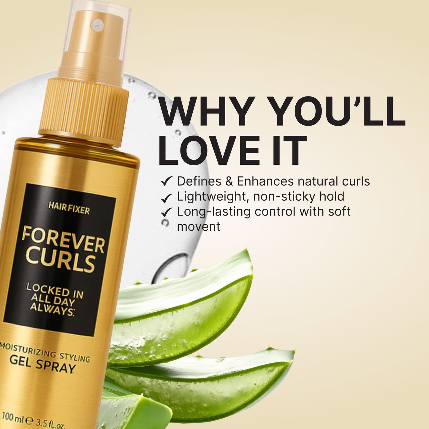 Forever Curls Hair Spray